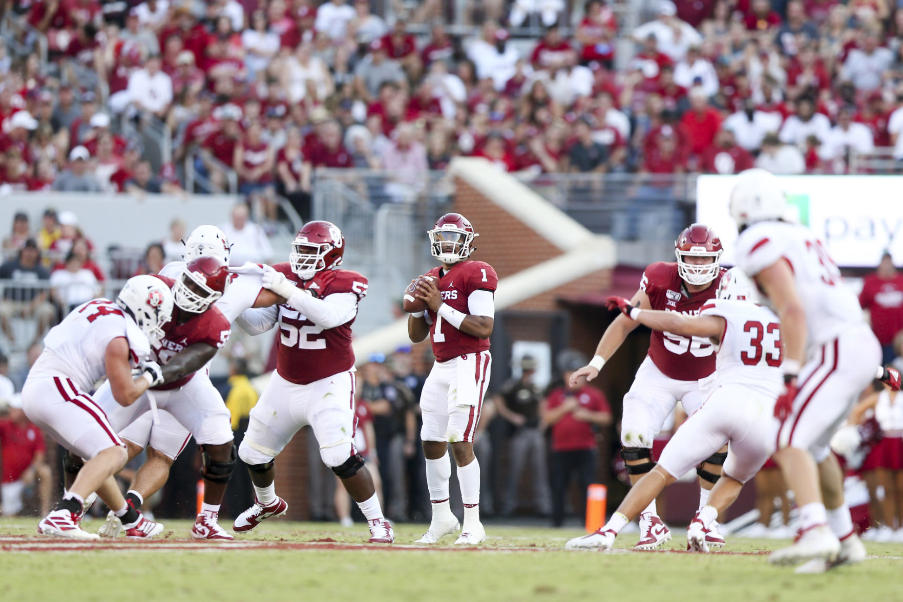 Jalen Hurts in 2019
